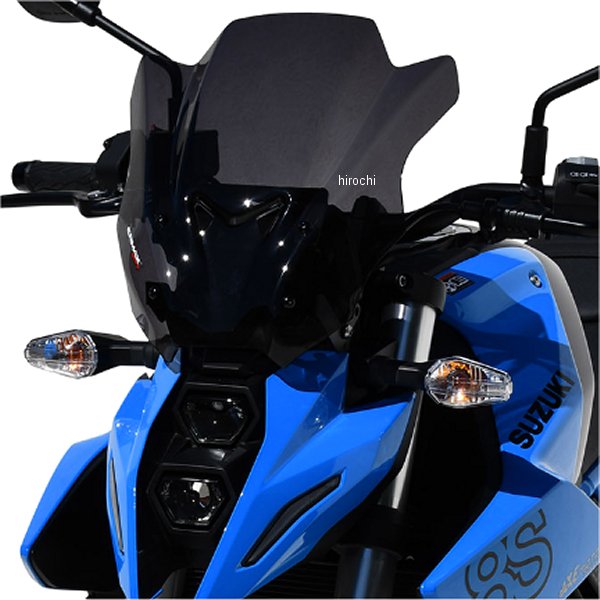 0604Y91-xx アルマックス Ermax ノーズスクリーン 36cm 23年-24年 GSX-8S サテングレー 0604Y91-83 JP店