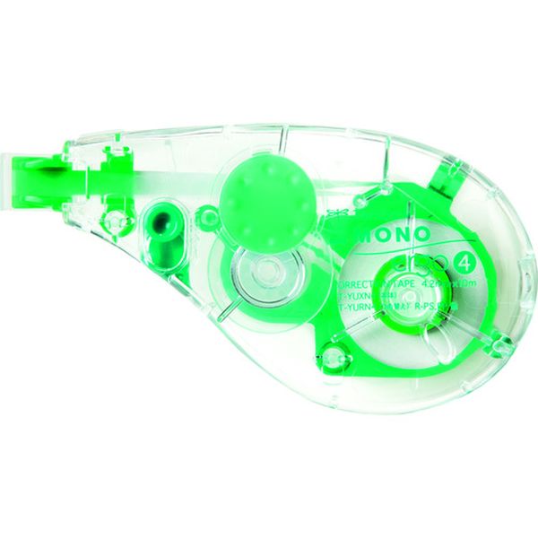 【メーカー在庫あり】 CTYUXN4 (株)トンボ鉛筆 Tombow 修正テープ モノエルゴN4 グリーン CT-YUXN4 JP店