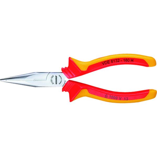 【メーカー在庫あり】 GEDORE社 GEDORE 絶縁ラジオペンチ VDE8132H 160mm 1552112 JP店