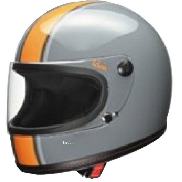 【メーカー在庫あり】 Klein リード工業 フルフェイスヘルメット グレー、オレンジ Mサイズ（57-58cm未満） 4952652152193 JP店