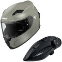 【メーカー在庫あり】 HK-170+i コミネ KOMINE フルフェイスヘルメット&モーターサイクルインターカム ガンメタル Mサイズ HK-170 + i ...