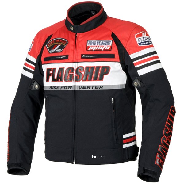 【メーカー在庫あり】 フラッグシップ FLAGSHIP 2024年秋冬モデル ブライトジャケット 赤 LLサイズ FJ-W217 JP店(2)