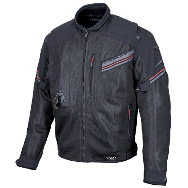 ヒットエアー hit-air エアバッグメッシュジャケット 黒 2XLサイズ MX-9 JP店