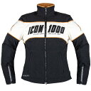 アイコン ICON 2024年秋冬モデル ジャケット HELLA 4 黒 レディース Lサイズ 2822-1679 JP店