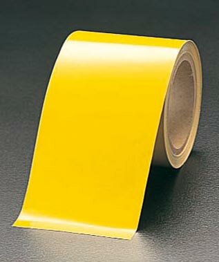 【メーカー在庫あり】 エスコ ESCO 100mmx10m 粗面用反射テープ 黄 000012055875 JP店