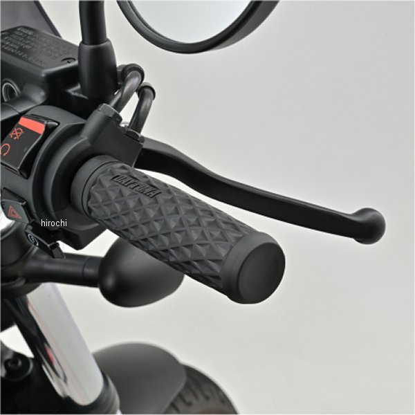【メーカー在庫あり】 デイトナ GRIPPY GRIP GG-D-GRID φ25.4 エンド非貫通 黒 47826 JP店