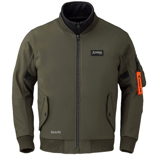 Nylon Jackets - RSJ734 RSタイチ 2024年秋冬モデル ソフトシェル フライト ジャケット ダークカーキ XLサイズ RSJ734KH01XL JP店