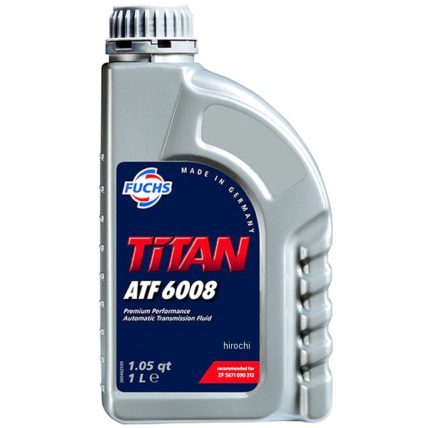 フックス FUCHS トランスミッションフルード TITAN ATF 6008 1L A601426964 JP店