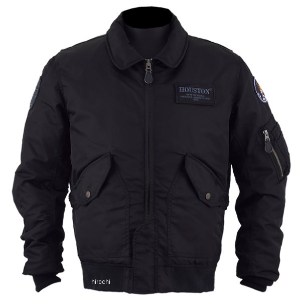 Other - HTVA2445W ヒューストン HOUSTON 2024年秋冬モデル ジャケット CWU-45/P M/C NYLON JACKET 黒 Lサイズ HTVA2445WBKL JP店