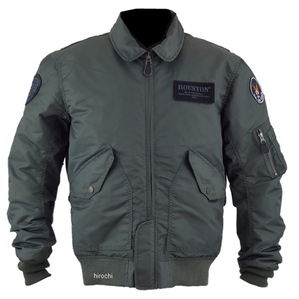 HTVA2445W ヒューストン HOUSTON 2024年秋冬モデル ジャケット CWU-45/P M/C NYLON JACKET カーキ XSサイズ HTVA2445WKHXS JP店