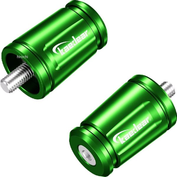 カエディア Kaedear 可変バーエンド ホンダ、ヤマハ、スズキ、M6 グリーン KDR-BE1-HYSM6-GR JP店