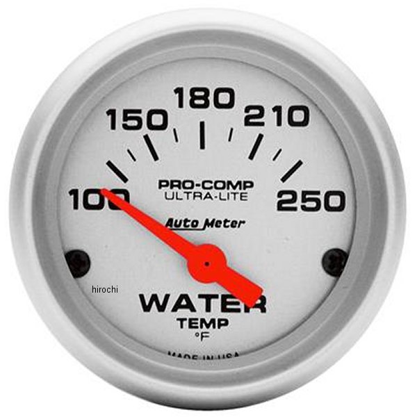  オートメーター Autometer Ultra-Lite 52mm 電子水温計 atm4337 JP店