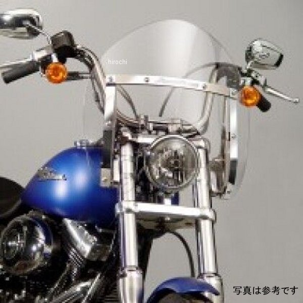  National Cycle 49mm Switchblade Short ウインドシールド クリア 06年-23年 ハーレー FX グライド natN21731A JP店