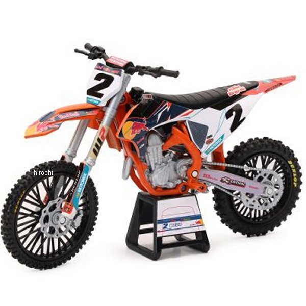【USA在庫あり】 New Ray Toys KTM レッドブル 450SX-F (Cooper Webb #2) 1:12スケール nrt58353 JP店