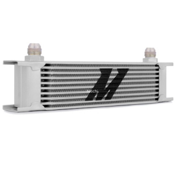 【USA在庫あり】 Mishimoto ユニバーサル 10 Row オイルクーラー misMMOC-10 JP店