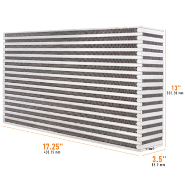 Mishimoto ��˥С����� Air-to-Air ���󥿡������顼Core 17.25in/13in/3.5in misMMUIC-19 JPŹ