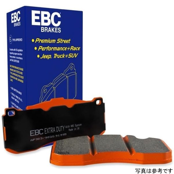  EBC 00年-02年 フォード Excursion 5.4 2WD Extra Duty フロント ブレーキパッド ebcED91308 JP店