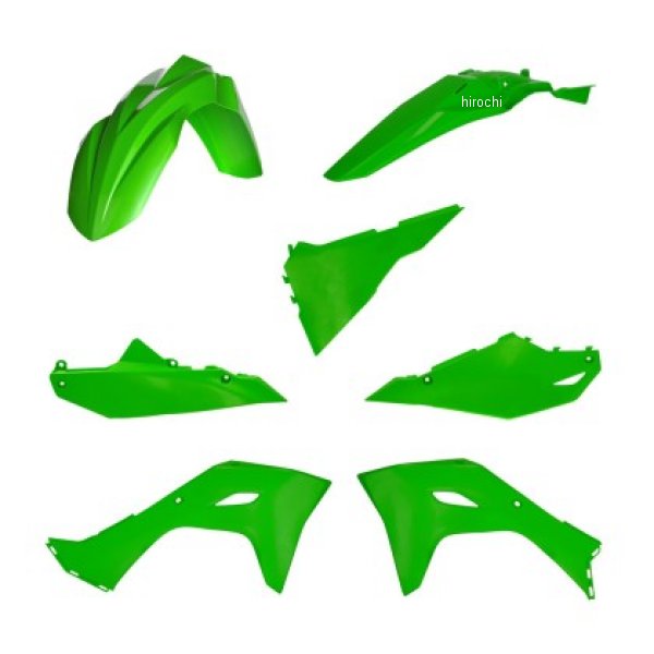 Rakuten - 【USA在庫あり】 Acerbis 24年 カワサキ KX450 プラスチックキット グリーン acb2983560006 JP店