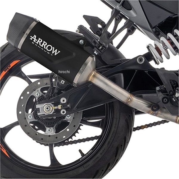 アロー Arrow スリップオンマフラー Indy Race EVO 24年 125DUKE ニクロムダーク(ステンダーク) 71972AKN JP店