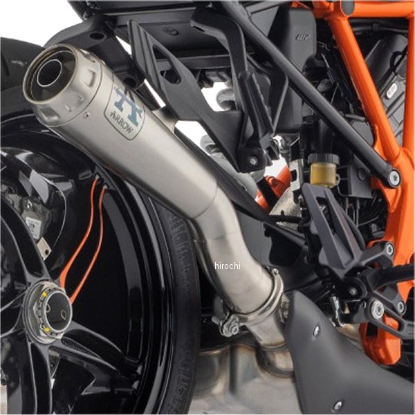 アロー Arrow スリップオンマフラー+リンクパイプ ProRace 17年-24年 1290SupreDukeGT チタン 71820PR+71692MI+ESE+KT1 JP店