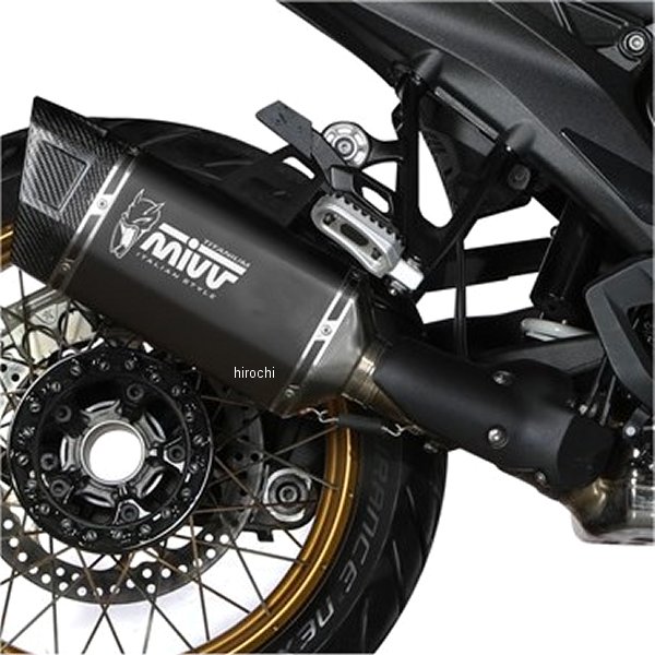 ミヴ Mivv スリップオンマフラー SR-1 24年 R1300GS ブラックチタン B.042.LR1TB JP店