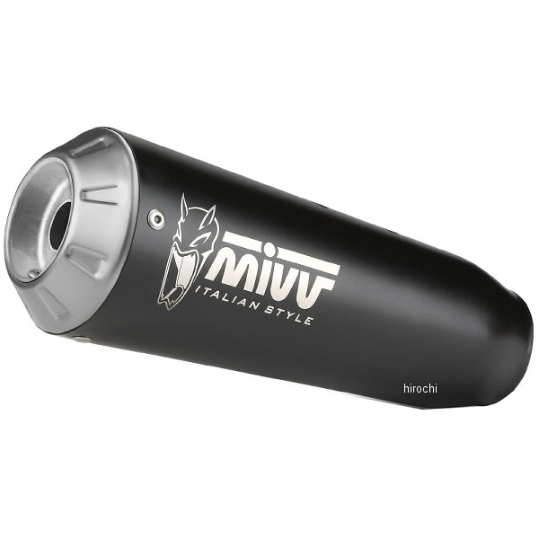 ミヴ Mivv スリップオンマフラー X-M1 BLACK(触媒あり) 21年-22年 Scrambler800 Icon ブラックステン D.050.LC4B-ACC.076.A1 JP店