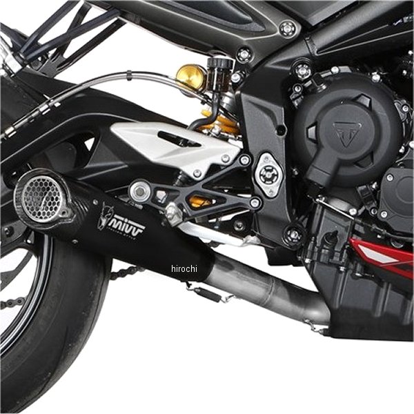 ミヴ Mivv フルエキゾースト X-M5 23年-24年 ストリートトリプル765RS ステンレスブラック T.027.SC5B-StreetTriple765RS JP店