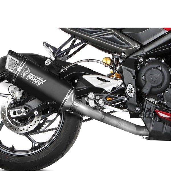ミヴ Mivv フルエキゾースト SR-1(触媒なし) 23年-24年 ストリートトリプル765R チタンブラック T.026.LR1TB JP店