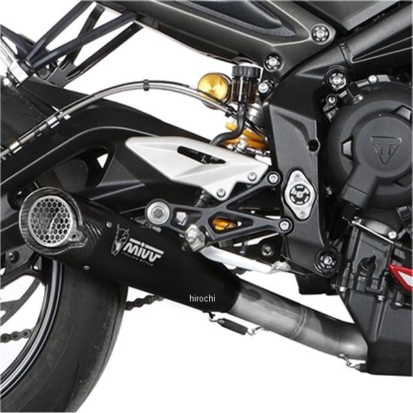 ミヴ Mivv フルエキゾースト X-M5 23年-24年 ストリートトリプル765R ステンレスブラック T.027.SC5B JP店