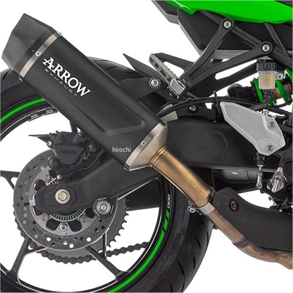 アロー Arrow スリップオンマフラー Indy Race EVO 23年-24年 ZX-4RR アルミダーク 71963AKN+ZX4RR JP店