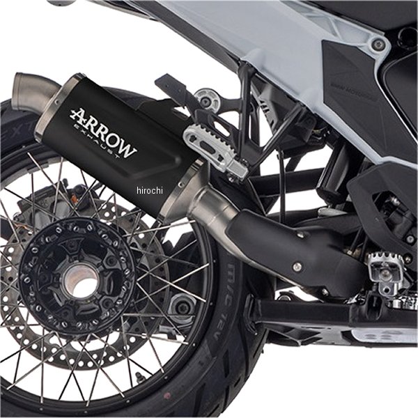 アロー Arrow スリップオンマフラー Indy Race EVO 24年 R1300GS アルミダーク/ステンエンド 72651AON JP店