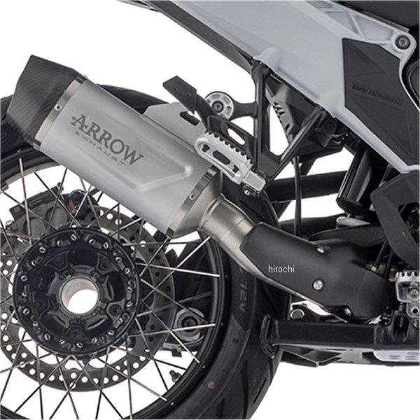 アロー Arrow スリップオンマフラー Indy Race EVO 24年 R1300GS チタン/カーボンエンド 72651PK JP店