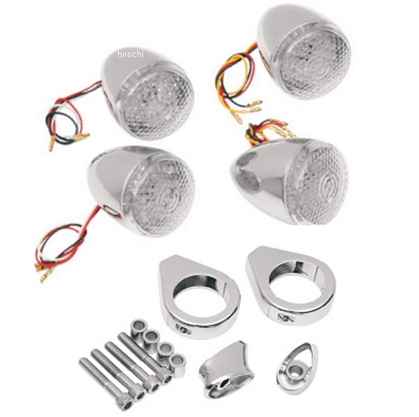 【USA在庫あり】 DRAG LEDウインカーキット ダブル球仕様 (4個入り) 2020-0274 JP店