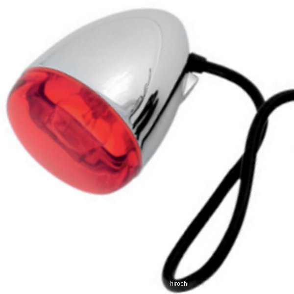 【USA在庫あり】 クリス Chris Products ウインカー リア ステムマウント ダブル球仕様 クローム/赤 85..