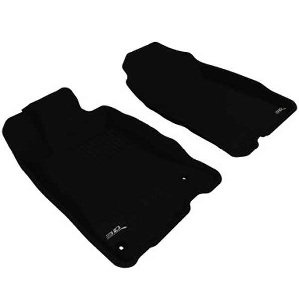 【USA在庫あり】 3D MAXpider 2011-2016 ホンダ CR-Z Kagu 1st Row フロアマット ブラック aceL1HD0351..