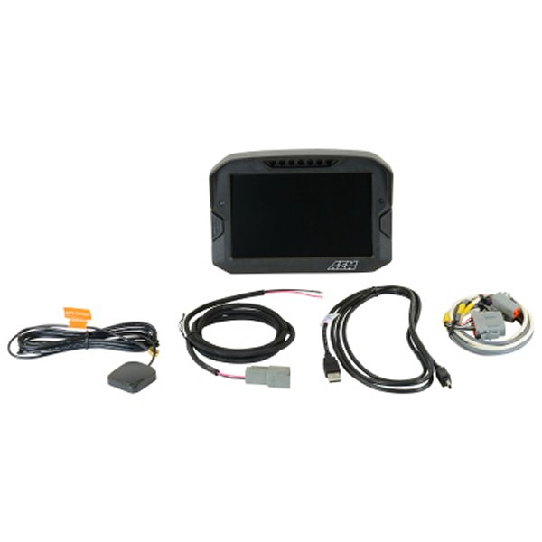  AEM CD-7 Non Logging GPS Enabled Race Dash カーボンファイバー Digital Display w/o VDM (CAN Input Only) aem30-5702 JP店
