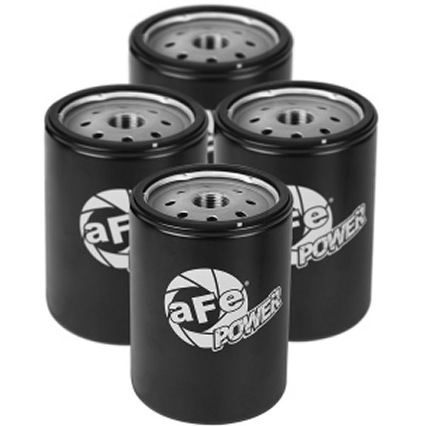  aFe ProGuard D2 Fluid フィルターs Oil for 01-17 GM Diesel Trucks V8-6.6L (4 Pack) afe44-LF001-MB JP店