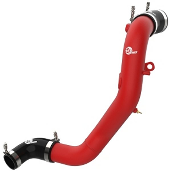  aFe Kia Stinger 18-22 V6-3.3L (tt) BladeRunner Cold Charge Pipe レッド afe46-20509-R JP店