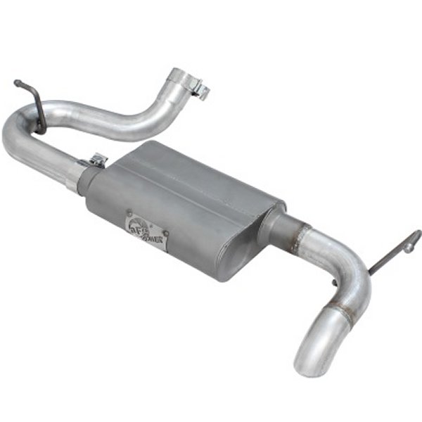  aFe Scorpion Exhaust System Axle Back Aluminized Hi-Tuck 07年-17年 Jeep ラングラー JK V6 3.6/3.8L afe49-08046 JP店
