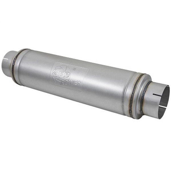 【USA在庫あり】 aFe ATLAS Aluminized Steel Muffler 5in センター/センター 24in L x 7in Diameter - Round Body afe49M00023 JP店