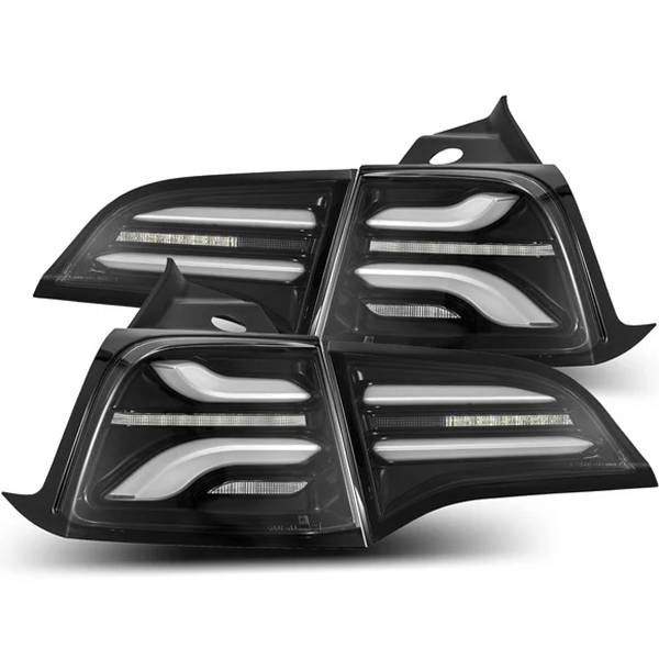  AlphaRex PROシリーズ LED テールライト ジェットブラック 20年-22年 Tesla Model Y arx601030 JP店