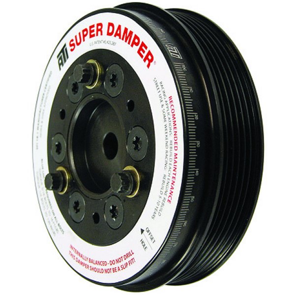  ATI ダンパー - 5.67in - Alum - 6 Grv - Mini Cooper S - 1.6L -1Pc appATI917992 JP店