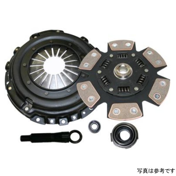  Competition Clutch 1995-2000 ニッサン Silvia Stage 4 - 6 Pad Ceramic クラッチキット comp60442-1620 JP店
