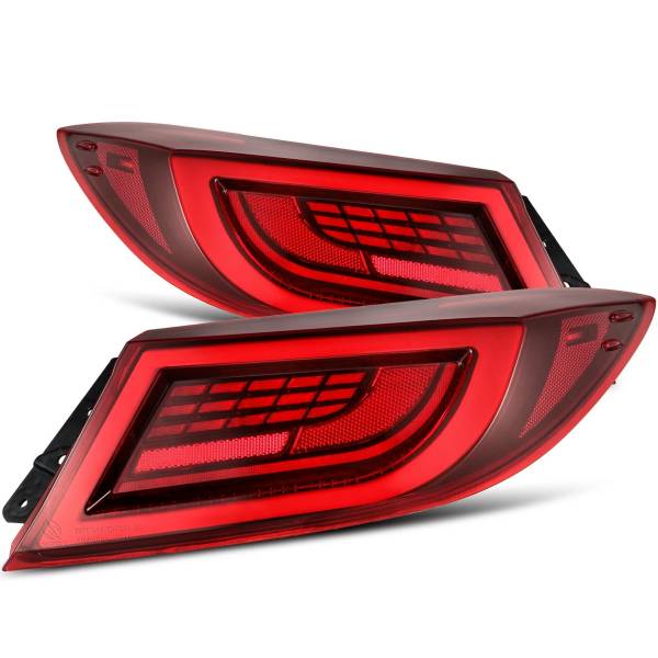  AlphaRex LUXXシリーズ LED テールライト ビビッドレッド 22年-24年 トヨタ GR86 arx675030 JP店