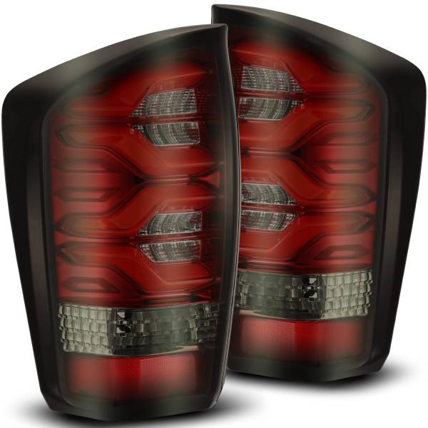  AlphaRex PROシリーズ LED テールライト レッドスモーク 16年-20年 トヨタ Tacoma arx680020 JP店