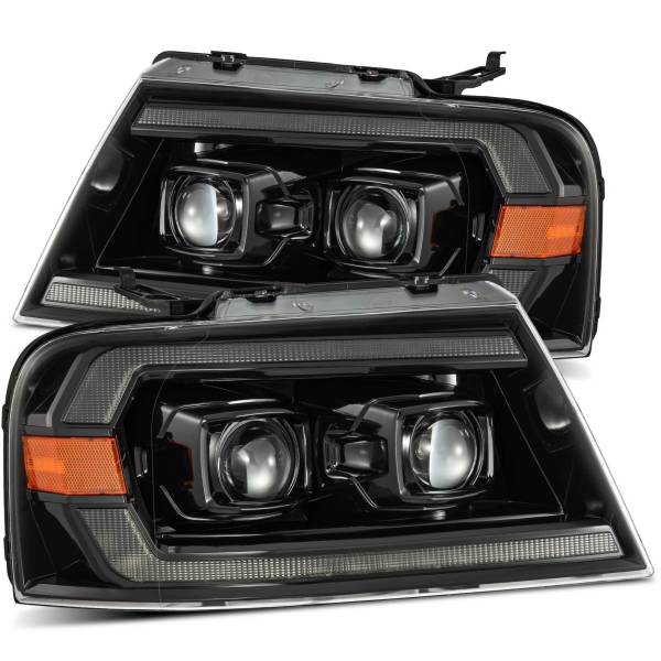  AlphaRex PROシリーズ プロジェクターヘッドライト クローム 04年-08年 フォード F150 arx880136 JP店