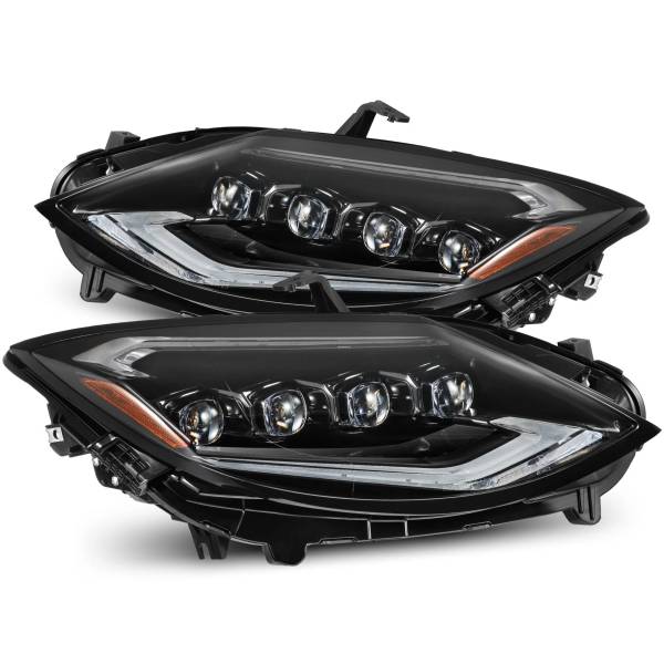  AlphaRex NOVAシリーズ LED プロジェクターヘッドライト アルファブラック 23年-24年 ニッサン Z arx880494 JP店