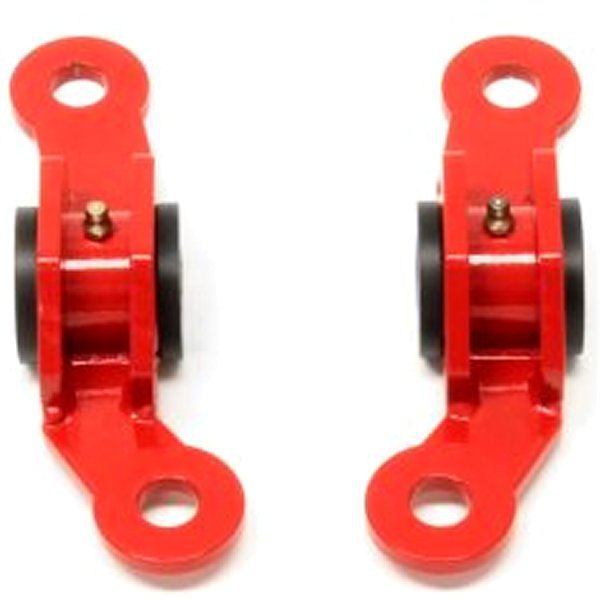 【USA在庫あり】 BMR 10-15 5th Gen カマロ リア アッパーコントロールアーム Bushing Kit (Delrin) レッド bmrBK039R JP店