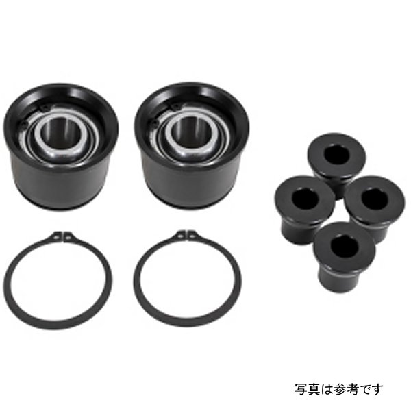 【USA在庫あり】 BMR 15-17 S550 Mustang Premium リア ロワーコントロールアーム ベアリング Kit ブラック bmrBK055 JP店