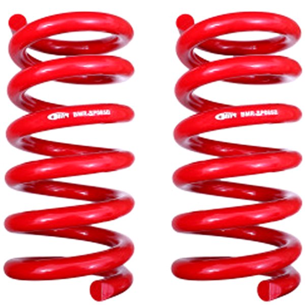  BMR 15-17 S550 Mustang リア Handling Version Lowering Springs レッド bmrSP085R JP店